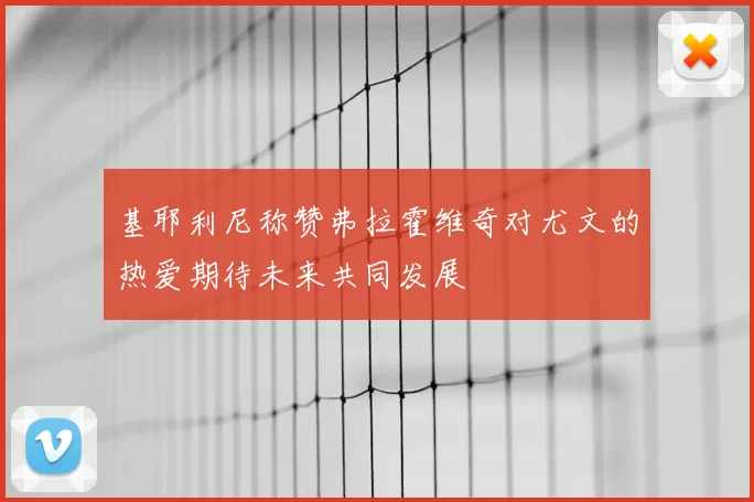 基耶利尼称赞弗拉霍维奇对尤文的热爱期待未来共同发展